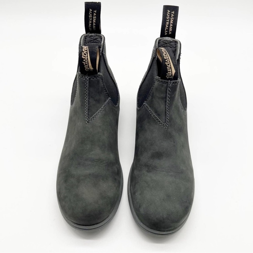 Blundstone 1398 Leather Gray Ankle Boots